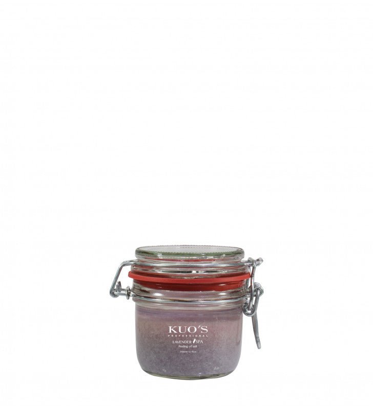 Peeling de Sal con Lavanda  de Kuo's Professional