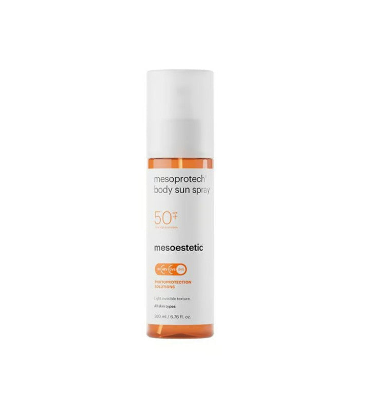 Photoprotection Solutions. Mesoprotech Body Sun Spray - MESOESTETIC thumbnail