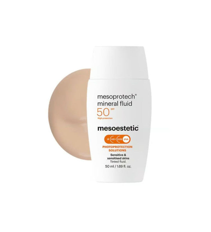 Soluções de fotoproteção. Fluido mineral de mesoprotech - MESOESTETIC thumbnail