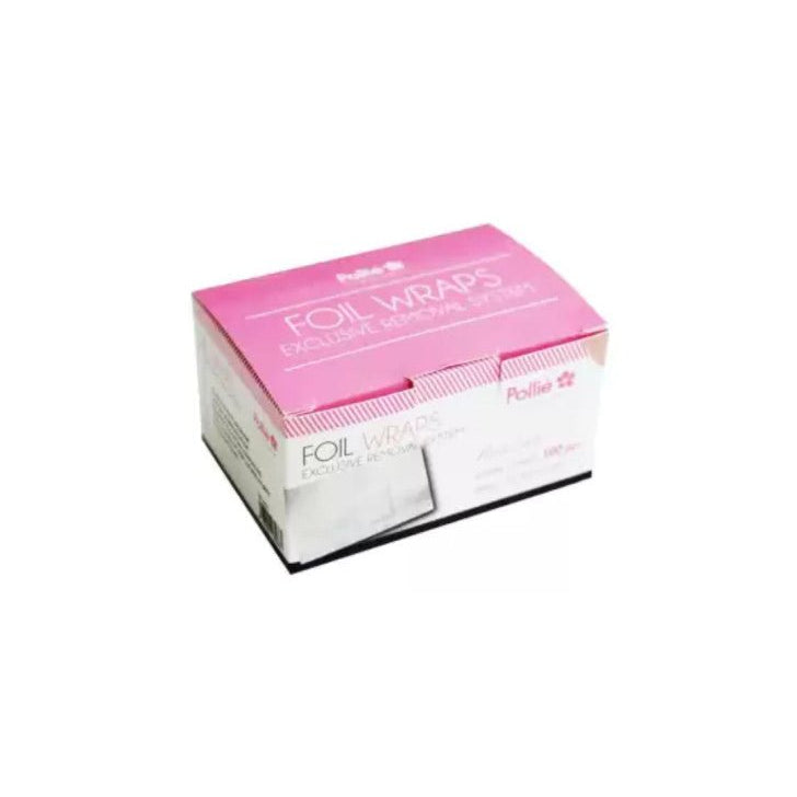 Pollié - 100 Láminas Envolventes para Remover Profesional - Pollié