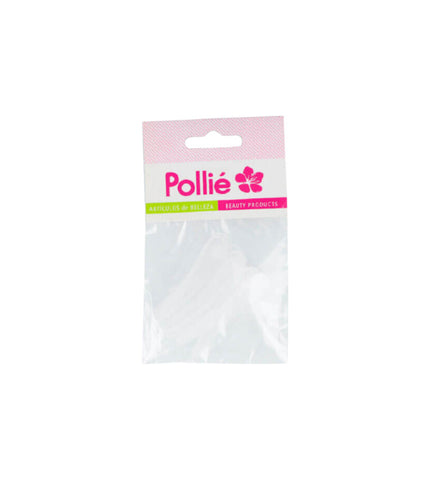 Pollié - sac 10 mini spatules professionnelles transparentes