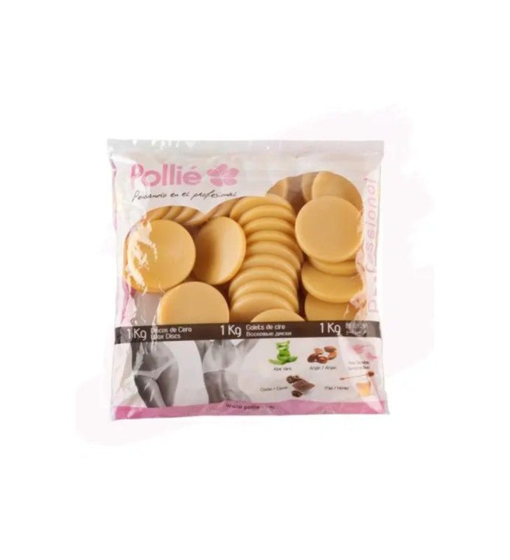 Pollié - Bolsa 1 Kg Discos de cera Profesional - Pollié