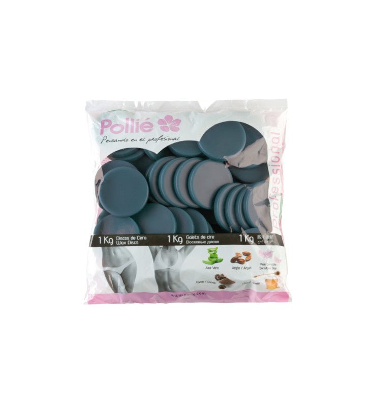 Pollié - Bolsa 1 Kg Discos de cera Profesional - Pollié