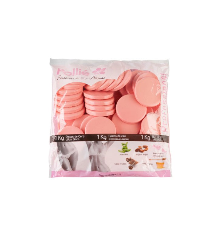Pollié - Bolsa 1 Kg Discos de cera Profesional - Pollié