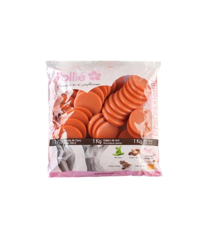 Pollié - Bolsa 1 Kg Discos de cera Profesional - Pollié