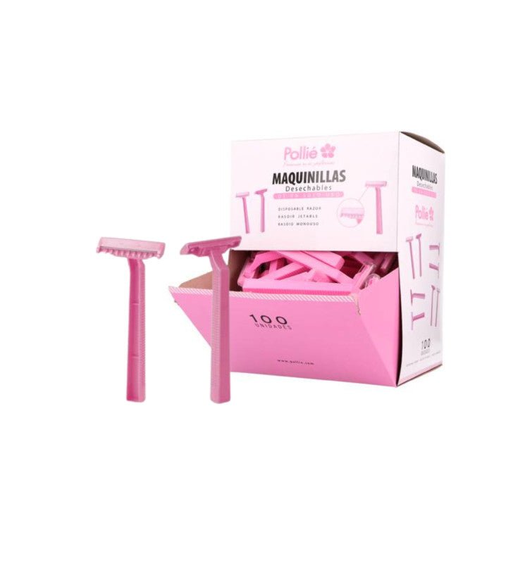 Dispensador 100 maquinillas desechables Profesional  de Pollié