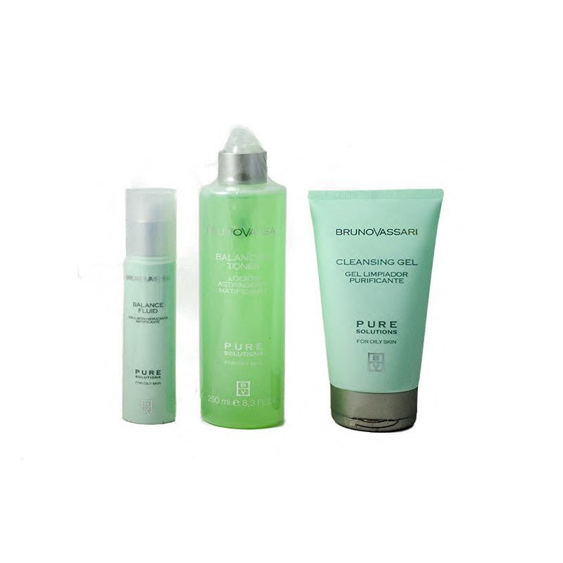Kit Pieles grasas - Pure Solutions de Bruno Vassari - Bruno Vassari