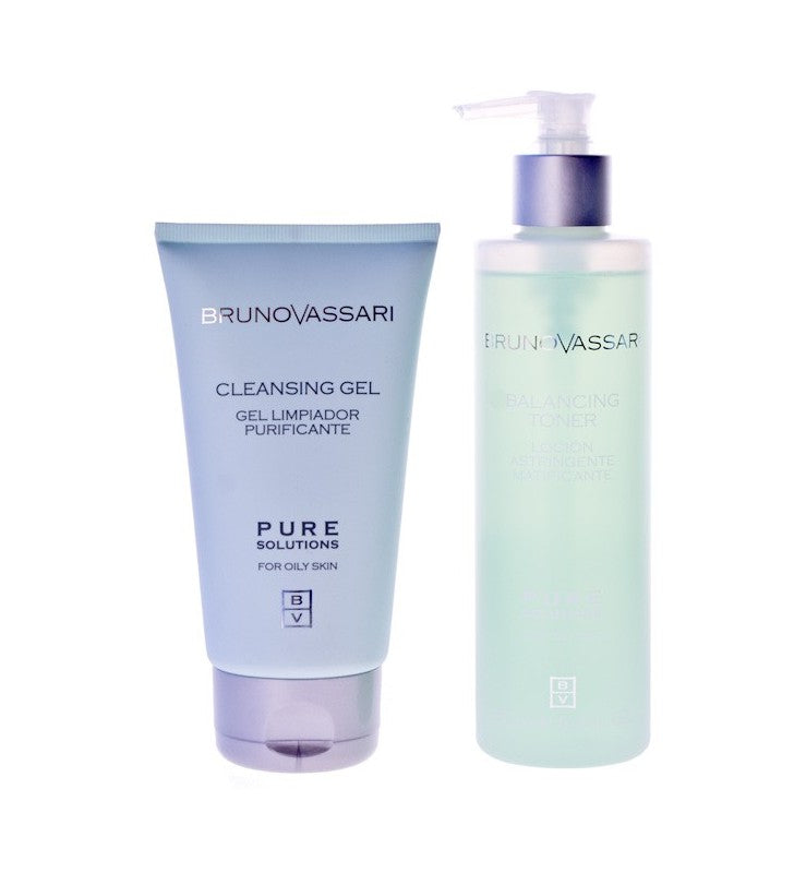 Pure Solutions  Pack higiene facial piel grasa - BRUNO VASSARI___5248___4003472156