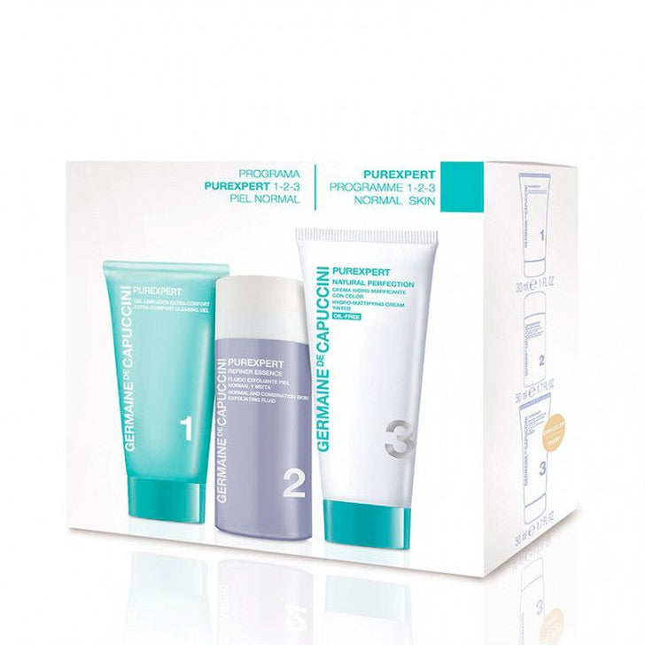 Programa 1 - 2 - 3 Piel Normal - Mixta con Color - Purexpert de Germaine de Capuccini - Germaine de Capuccini