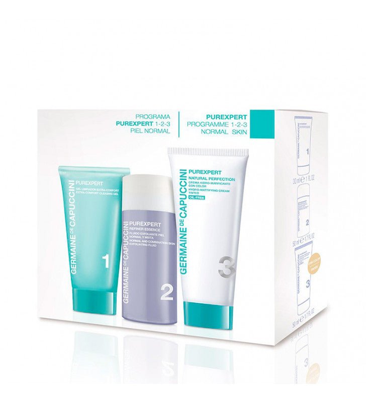Programa 1-2-3 Piel Normal-Mixta con Color - Purexpert  de Germaine de Capuccini