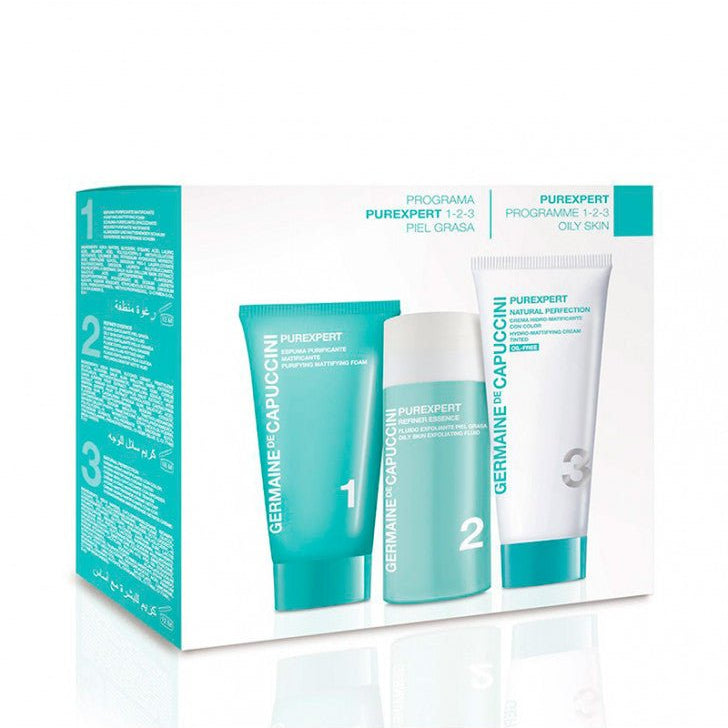 Programa 1 - 2 - 3 Pieles Grasas con Color - Purexpert de Germaine de Capuccini - Germaine de Capuccini