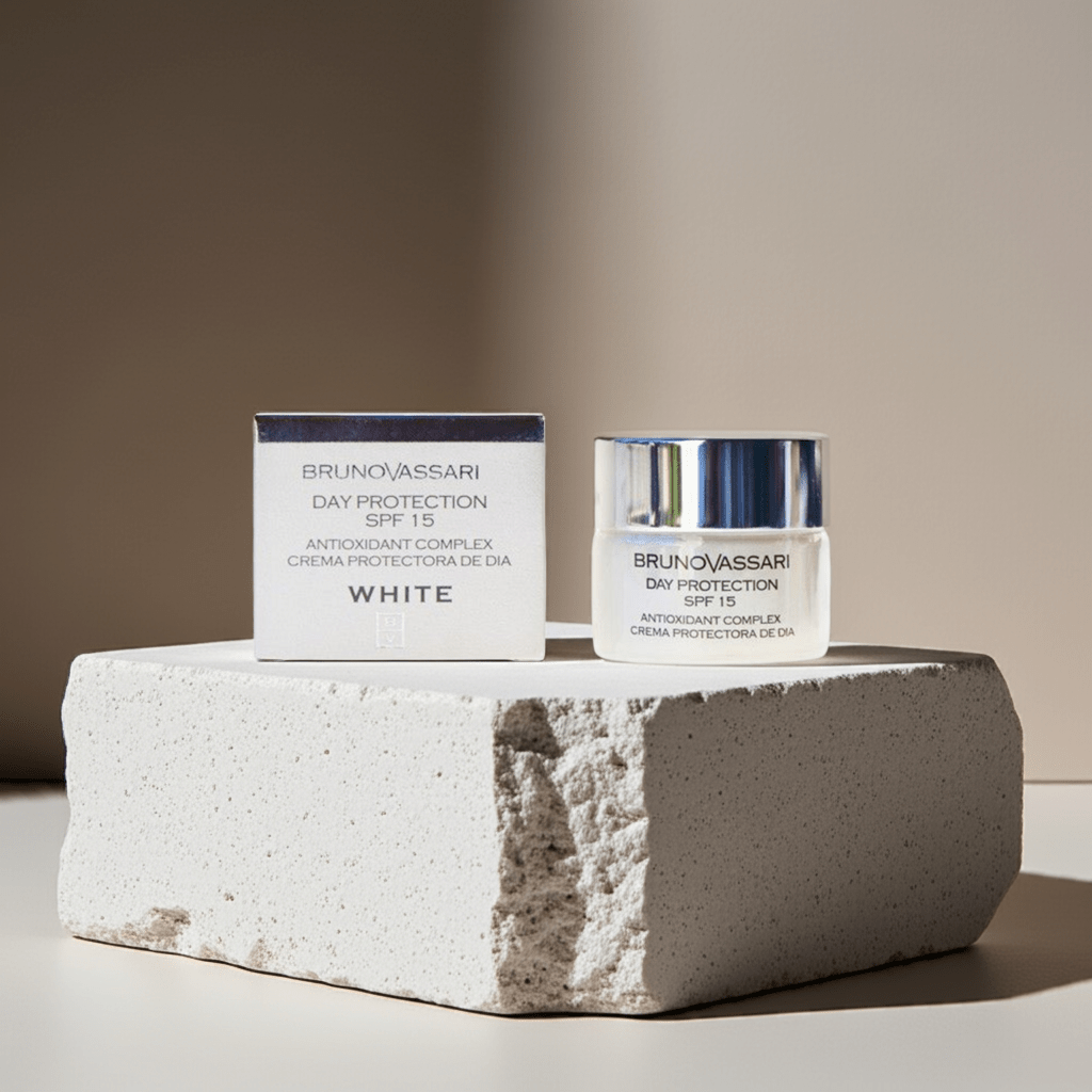 Crema protectora de día SPF15 - White de Bruno Vassari - Bruno Vassari