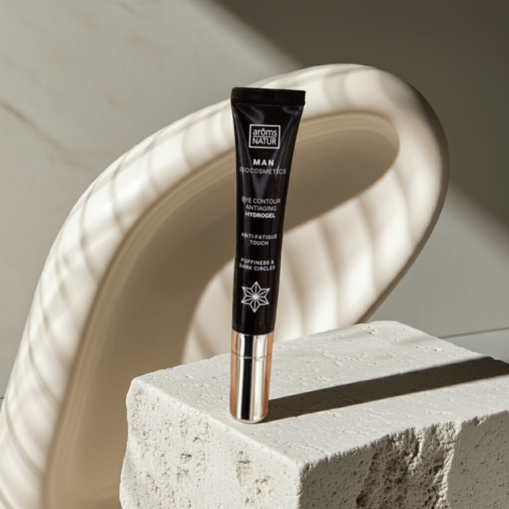 Men. Eye contour antiaging hydrogel - AROMS NATUR - Aroms Natur