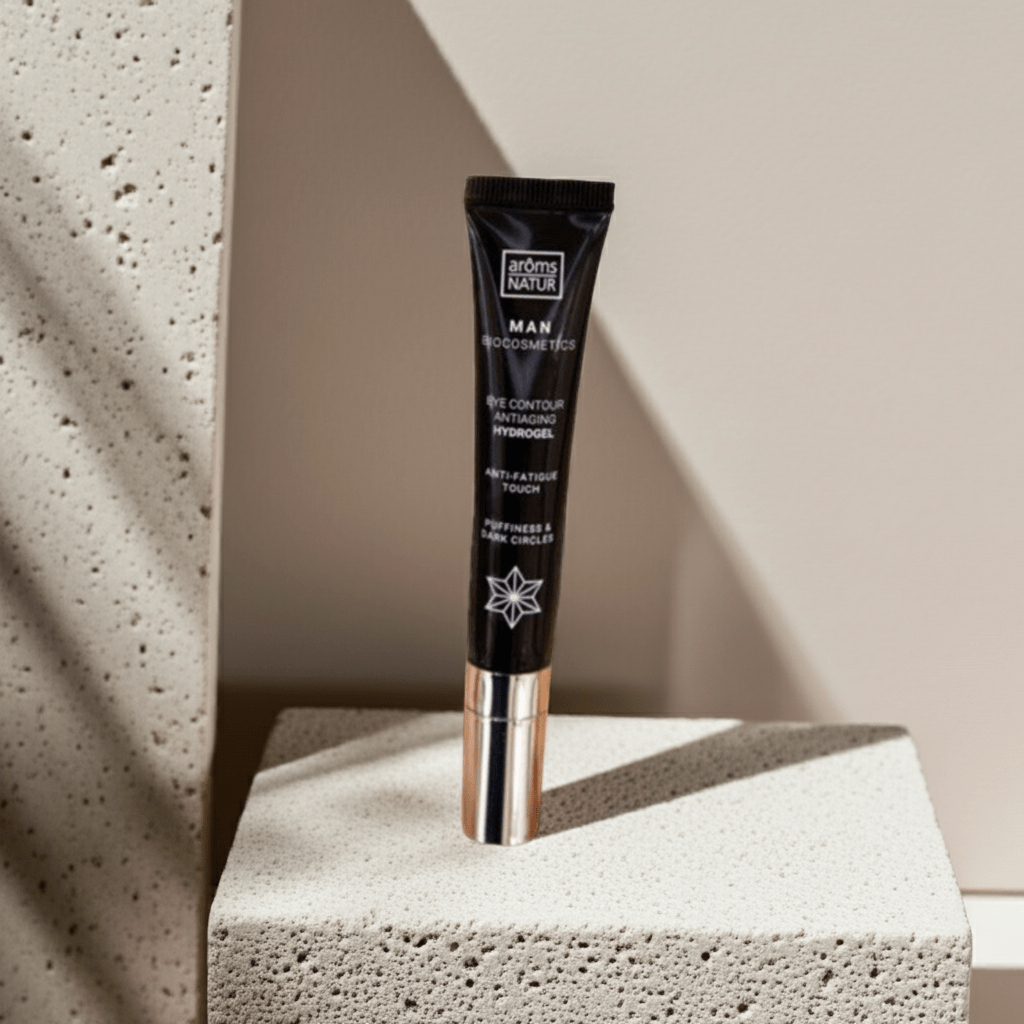 Men. Eye contour antiaging hydrogel - AROMS NATUR thumbnail