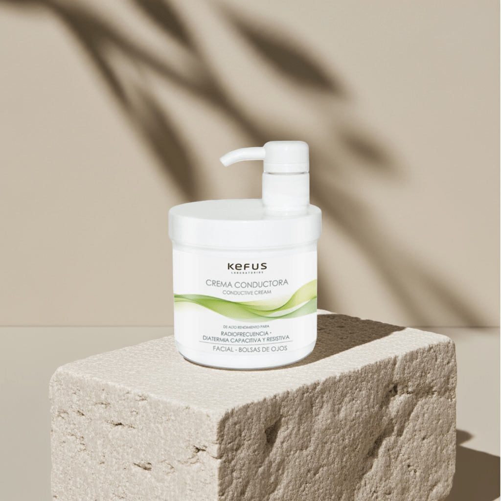 Kefus – Crema Conductora Radiofrecuencia Facial Bolsas Ojos Profesional - Kefus