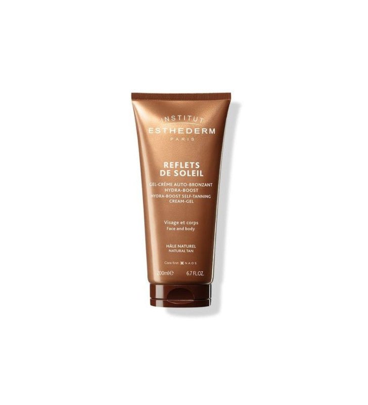 Reflets de Soleil. Gel - Crème Auto - Bronzant Hydra - Boost - Institut Esthederm - Institut Esthederm