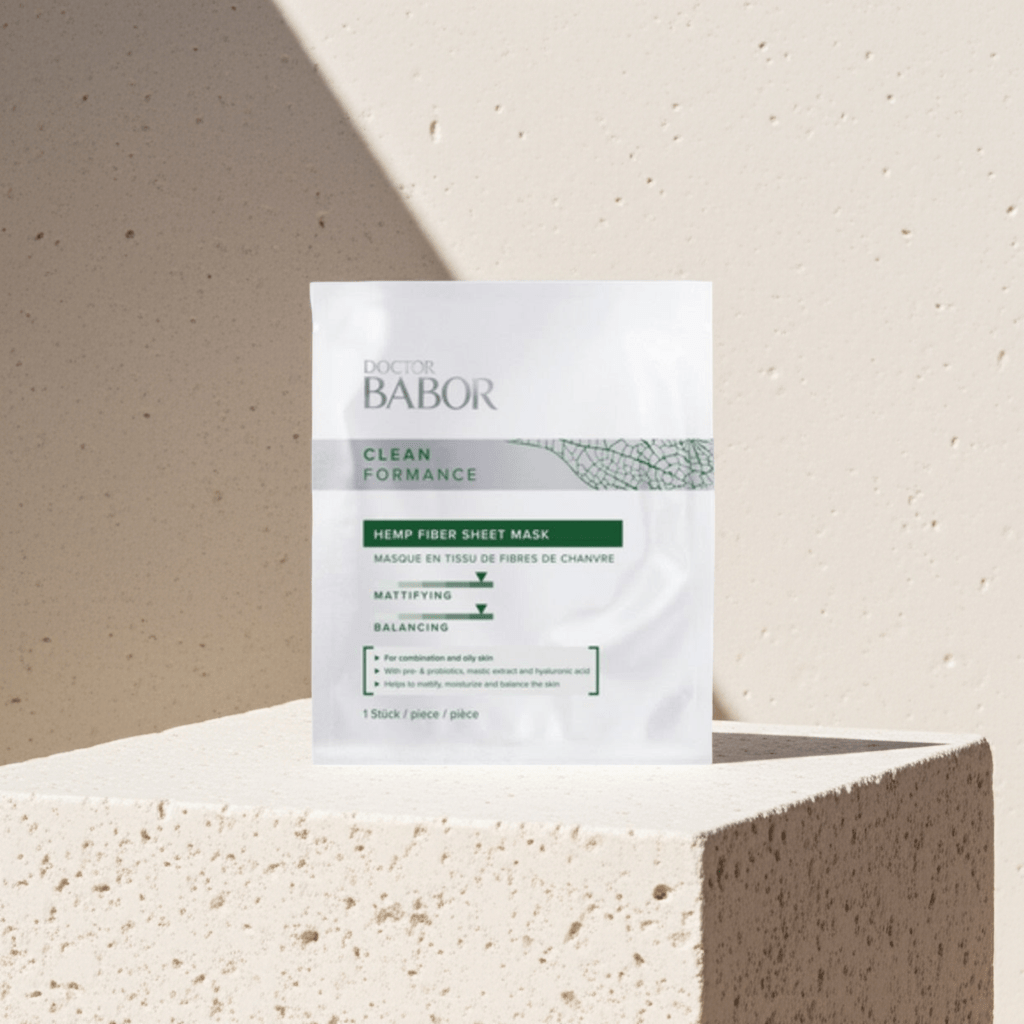 Hemp Fiber sheet Mask - Cleanformance de Doctor Babor - D. Babor