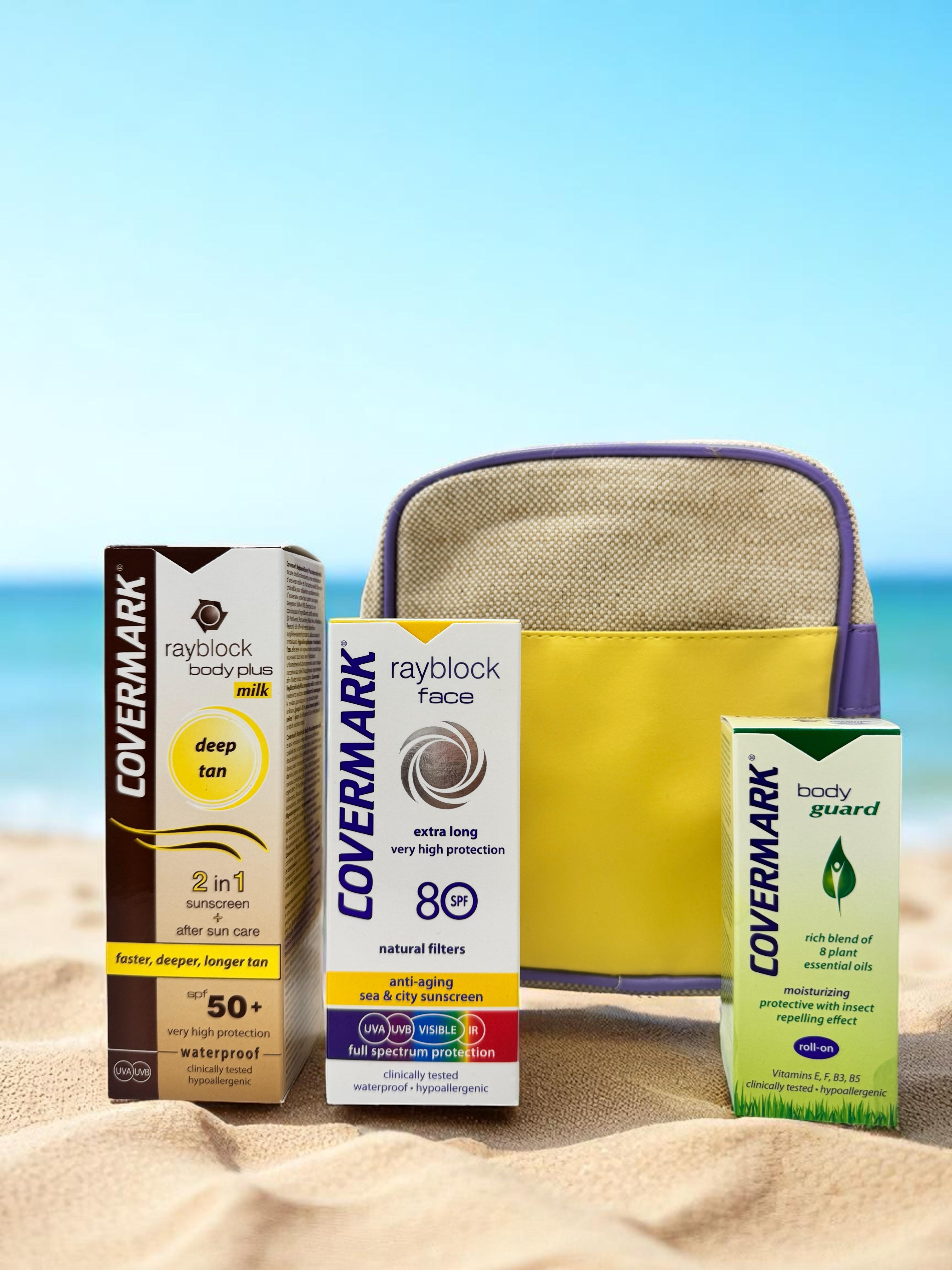 Covermark - Rayblock. Pack Body Plus Deep Tan Milk +  Face SPF80 thumbnail