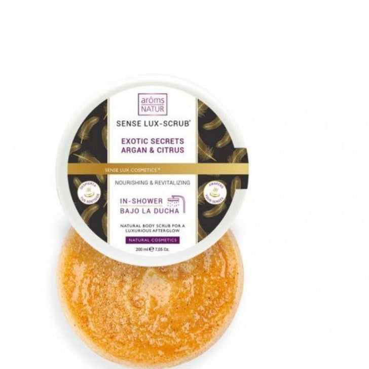 Sense Lux. Exotic Secrets Scrub Argan & Citrus - Aroms Natur - Aroms Natur