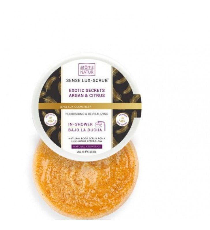 Sense Lux. Exotic Secrets Scrub Argan & Citrus - Aroms Natur - Aroms Natur