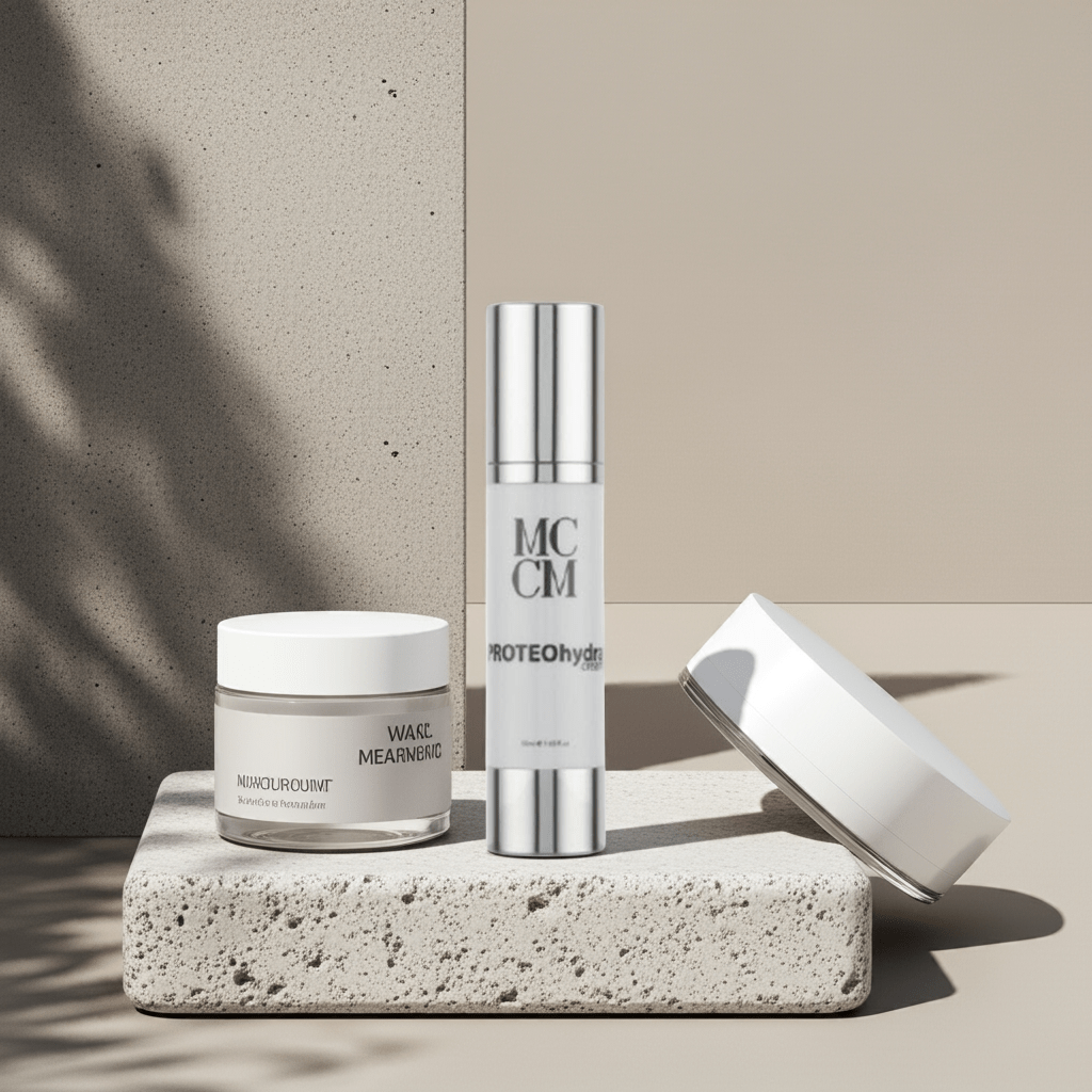 Facial Lines. Proteohydra - Medical Cosmetics - Medical Cosmetics