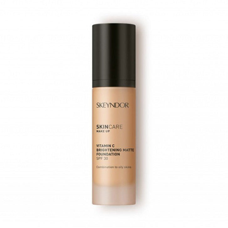 Skincare Make - up. Vitamin C Brightening Matte Foundation - SKEYNDOR - Skeyndor