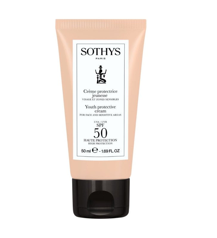 Crema protectora jeunesse SPF50 para rostro y zonas sensibles - Solar de Sothys