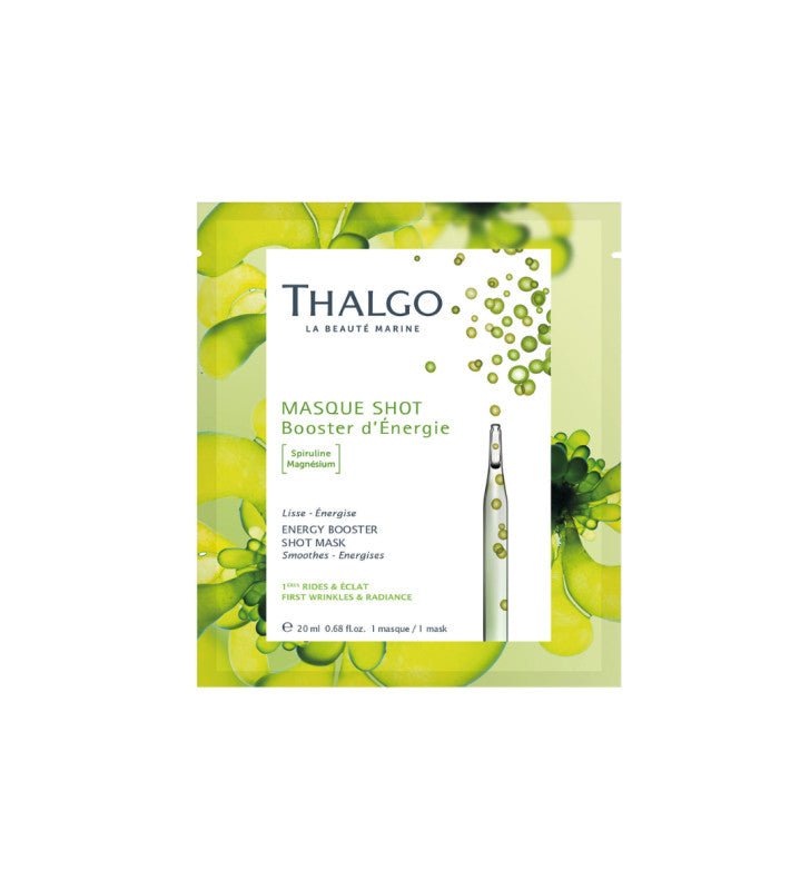 Masque Shot Booster Énergie - Spiruline Boost de Thalgo