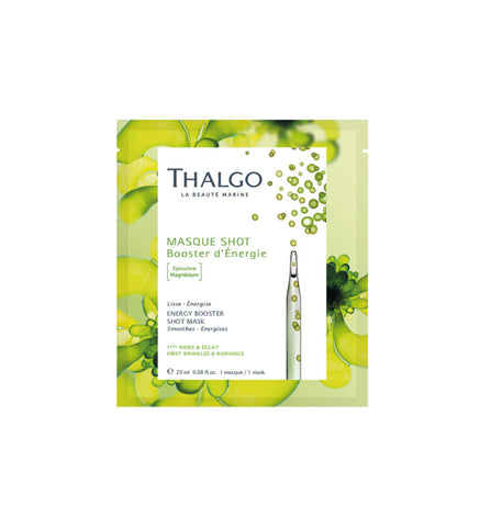 Spiruline Boost. Masque Shot Booster Énergie - Thalgo