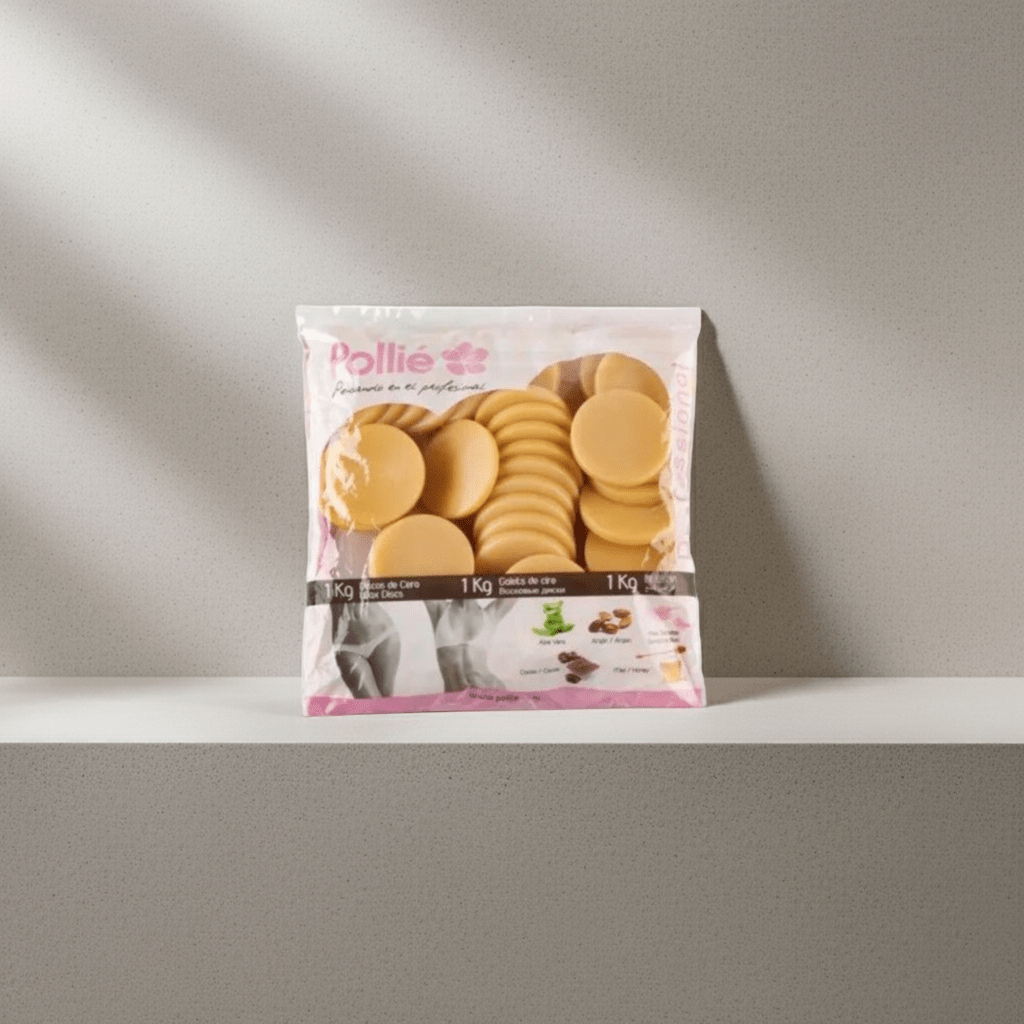 Pollié - Bolsa 1 Kg Discos de cera Profesional - Pollié