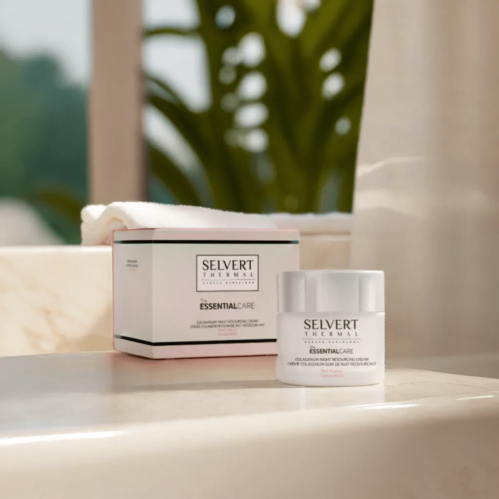 The Essential Care. Colagenium Night Resourcing Cream - Selvert Thermal - Selvert Thermal