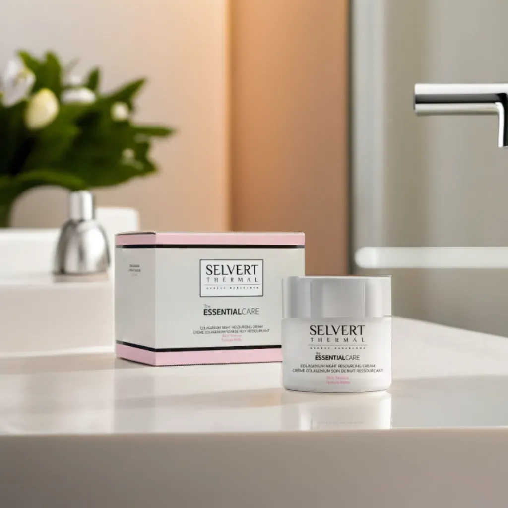 The Essential Care. Colagenium Night Resourcing Cream - Selvert Thermal - Selvert Thermal