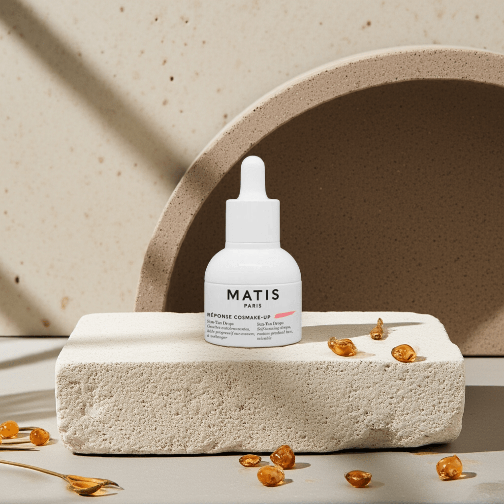 Sun Tan Drops - Réponse Cosmake - Up de Matis - Matis