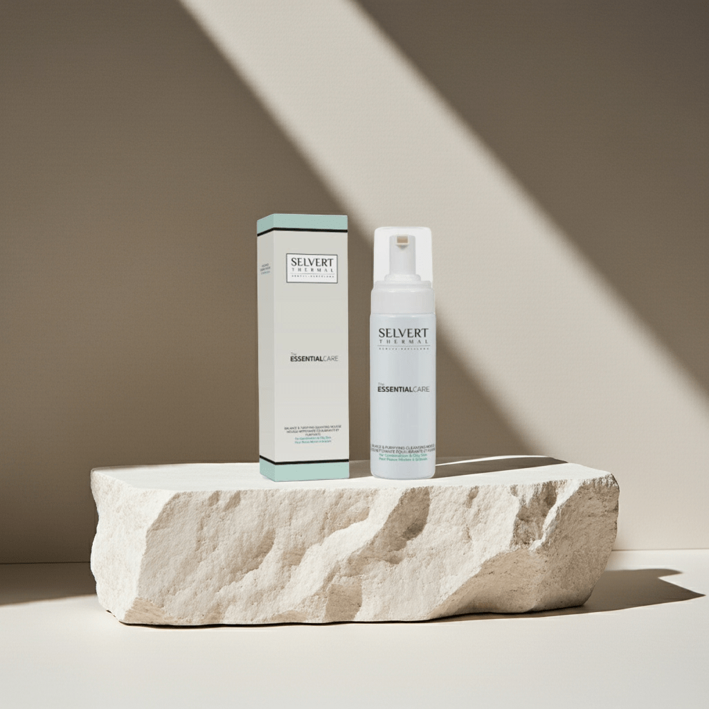 The Essential Care. Balance & Purifying Cleansing Mousse - Selvert Thermal - Selvert Thermal