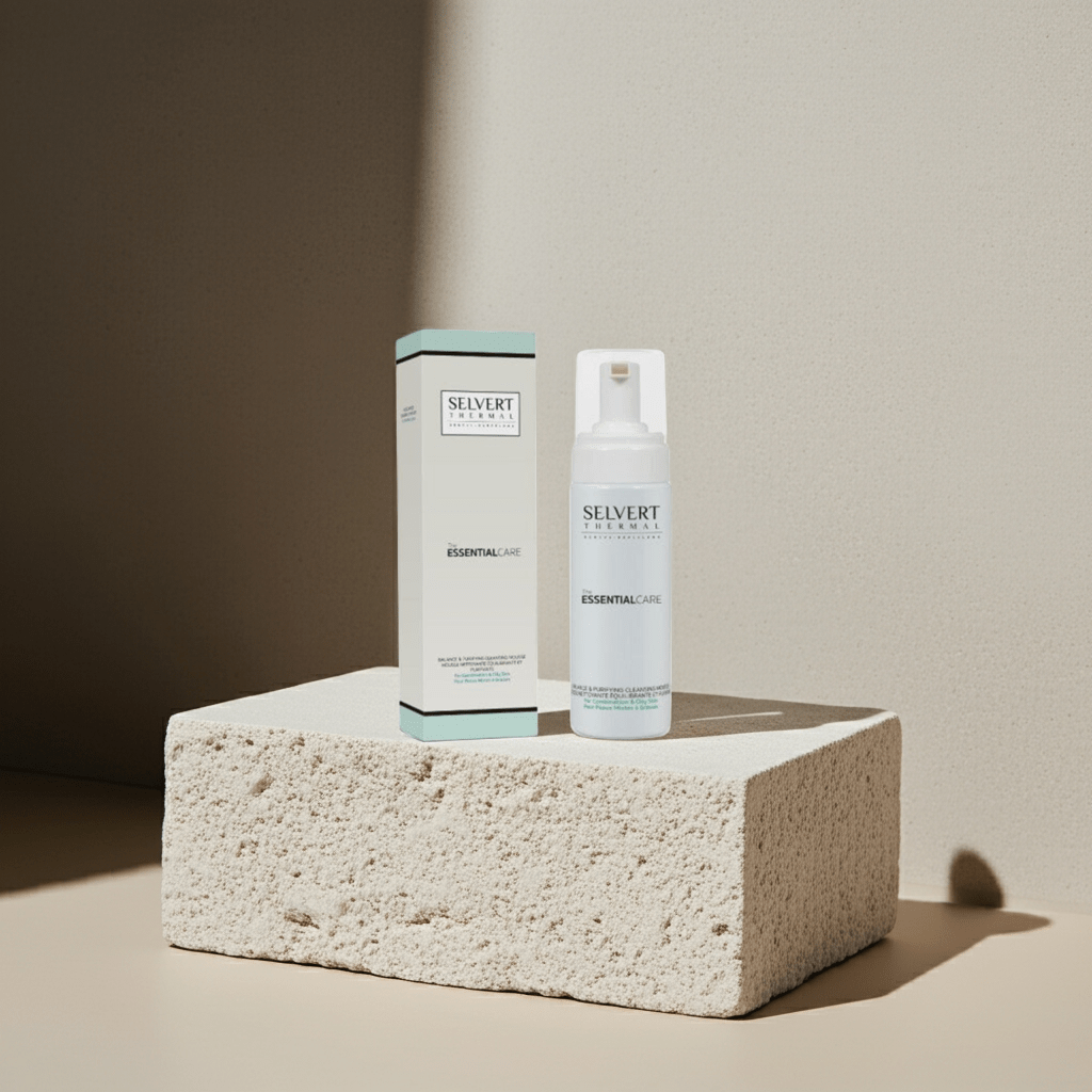 The Essential Care. Balance & Purifying Cleansing Mousse - Selvert Thermal - Selvert Thermal