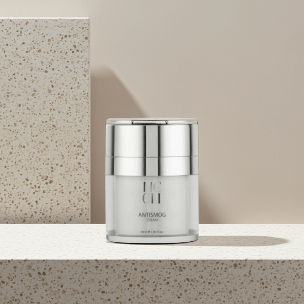 Facial Lines. Antismog Cream - Medical Cosmetics - Medical Cosmetics