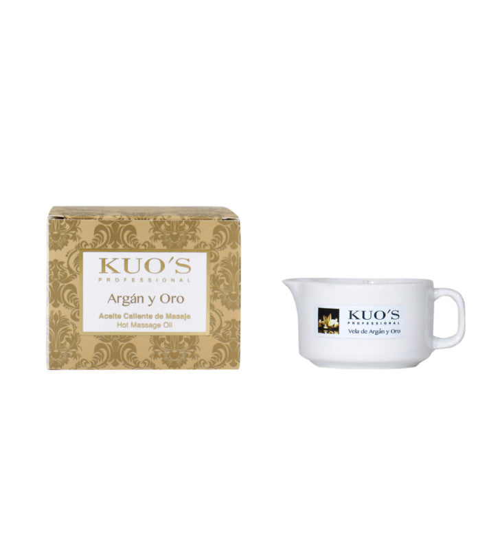 Velas para Masaje  Vela de Aceite Caliente Argán y Oro - Kuo's Professional___7526___2391911308