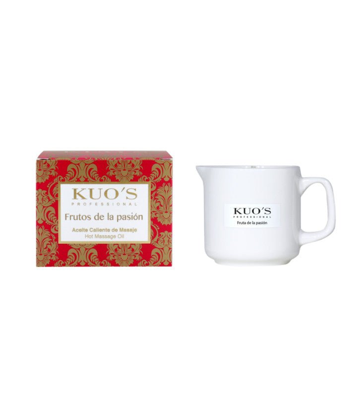 Kuo's Professional - Velas para Masaje. Vela de Aceite Caliente Frutos de la Pasión - Kuo's Professional