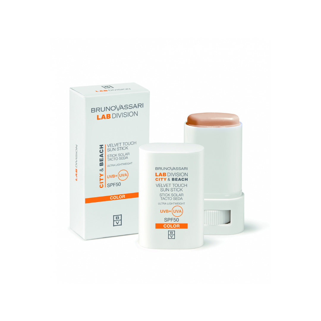 Velvet Touch Sun Stick SPF50 con Color - City & Beach de Bruno Vassari thumbnail
