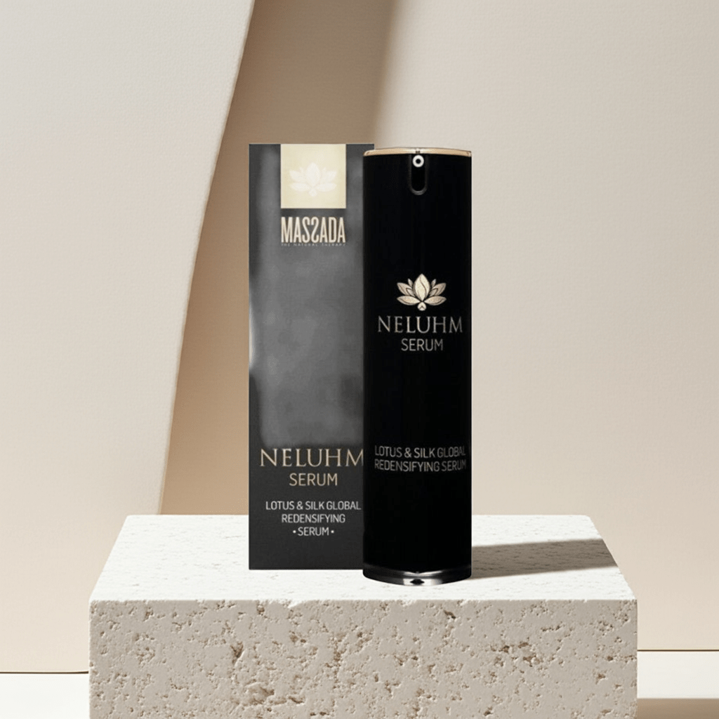 Facial Antiaging. Neluhm. Lotus & Silk Global Redensifying Serum - Massada - Massada