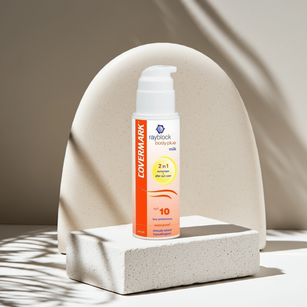 Covermark - Rayblock. Body Plus Milk - Covermark