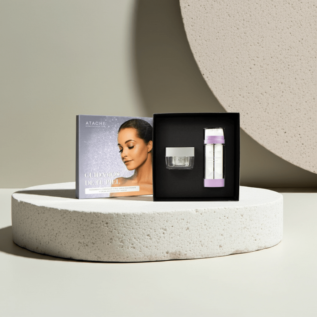 Pack Tensor Boost Double Serum + Wrinkle Attack Night de Atache - Atache