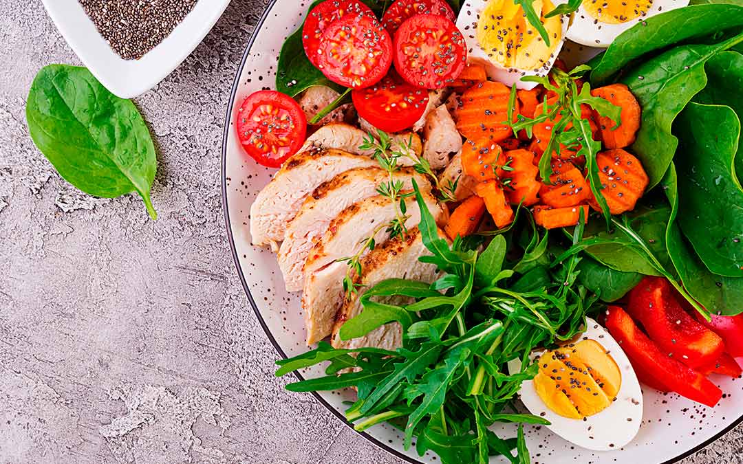 Alimentación de rica en nurtientes