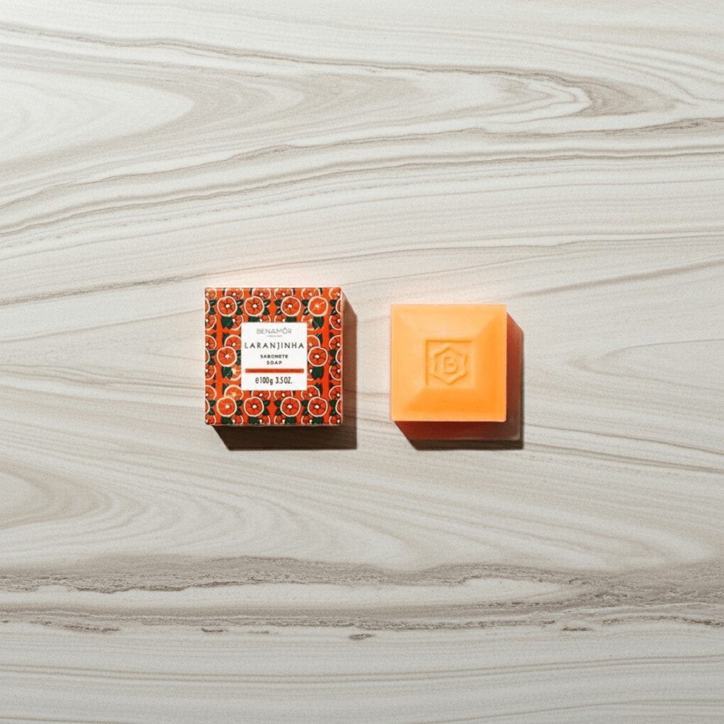 Laranjinha. Jabón Sólido energizante - BERNÂMOR - Benamor