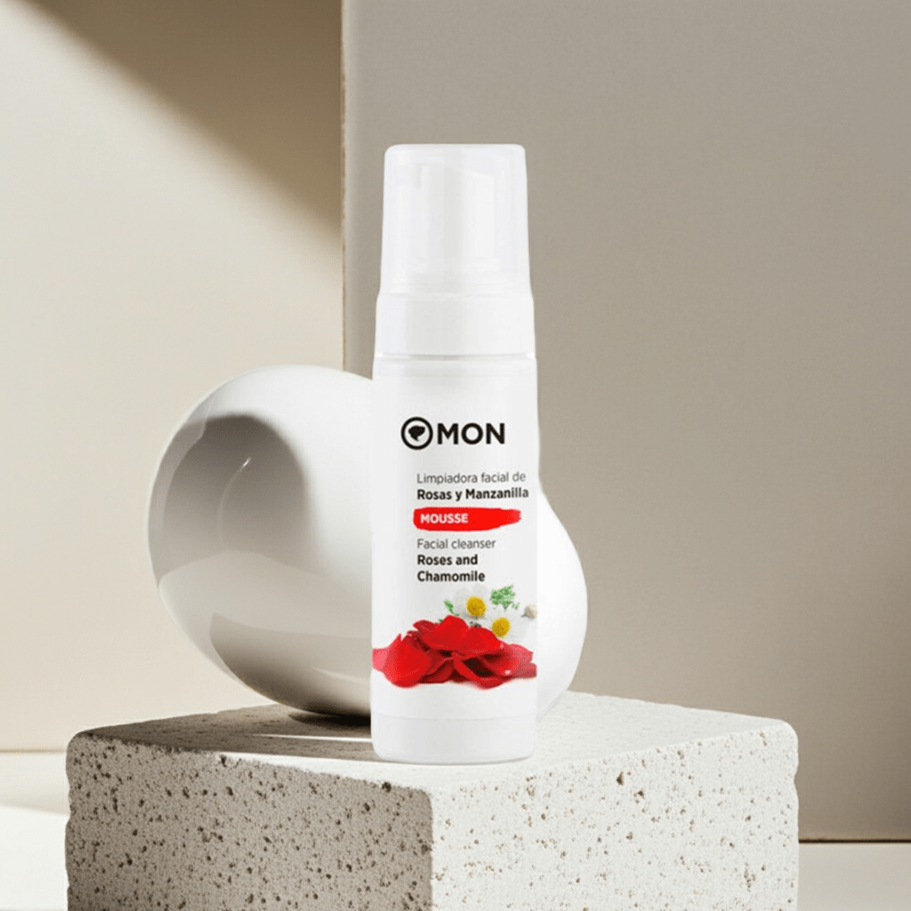 Mousse Limpiadora Facial de Rosas y Manzanilla - MON DECONATUR - Mon Deconatur