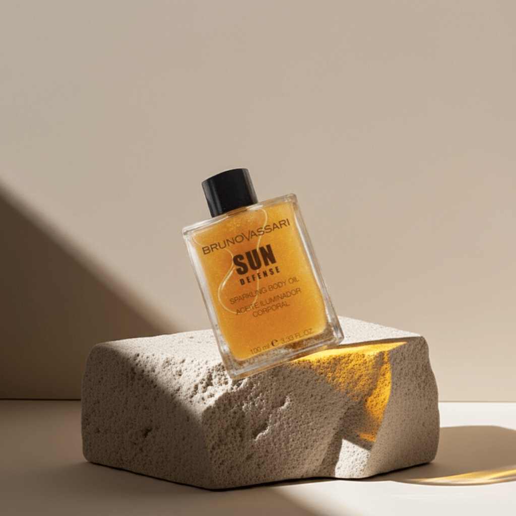 Sparkling Body Oil - Sun Defense de Bruno Vassari - Bruno Vassari