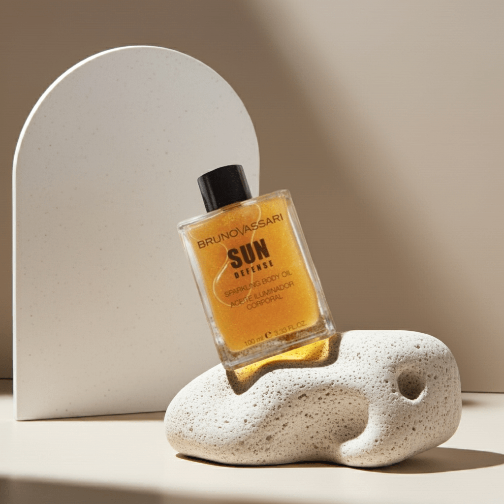 Sparkling Body Oil - Sun Defense de Bruno Vassari - Bruno Vassari