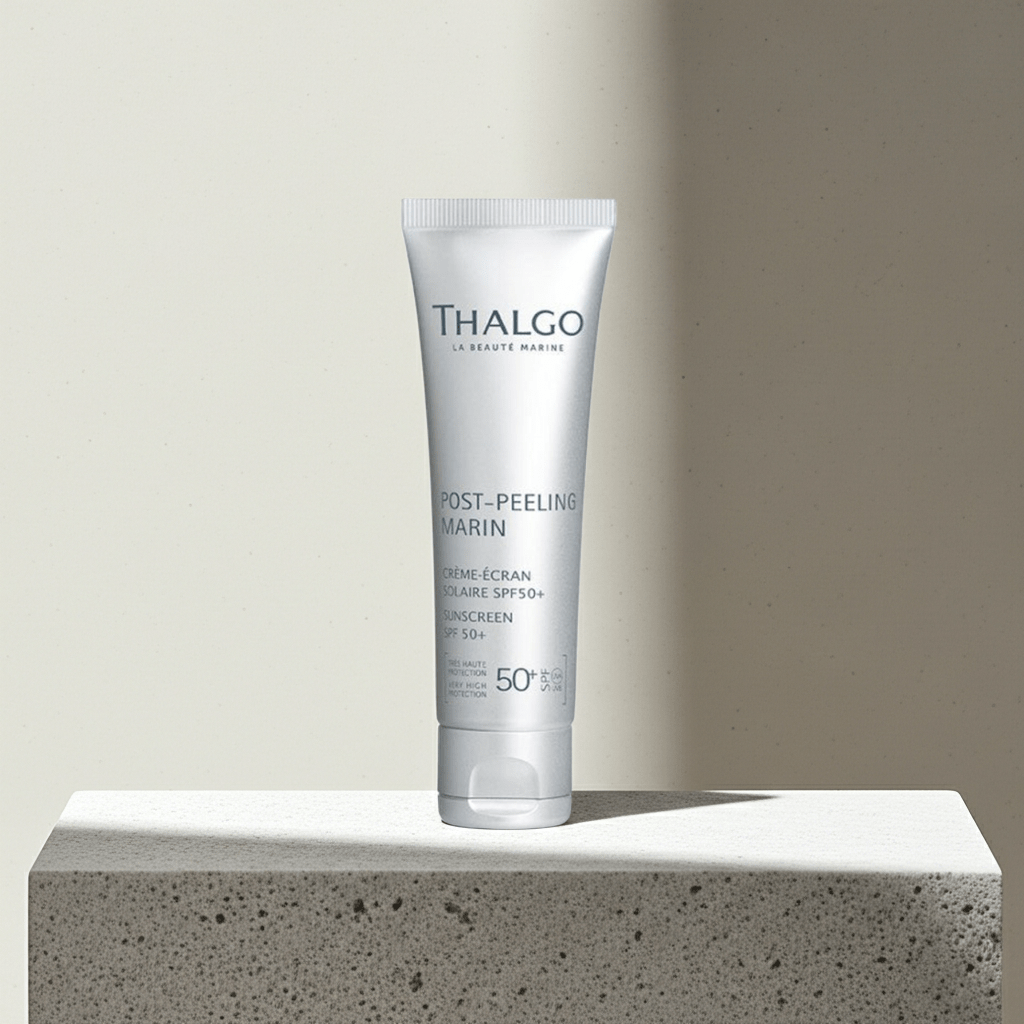 Peeling Marin. Crème - Écran Solaire SPF50+ - THALGO - Thalgo