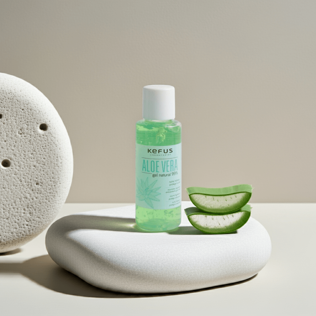 Kefus – Gel de Aloe Vera Natural verde Profesional thumbnail
