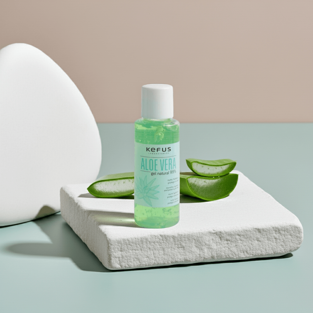 Kefus – Gel de Aloe Vera Natural verde Profesional - Kefus